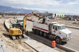 Evermore Park Construction landscape work