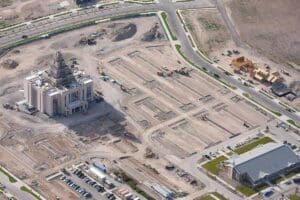 Saratoga Springs Temple Construction