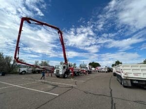 Trucks at Touch-A-Truck event