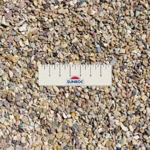 3/8 inch washed rock