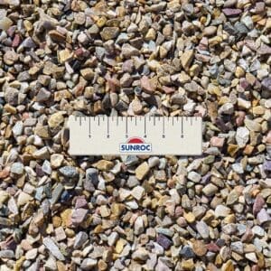 1/2 inch crushed and washed rock