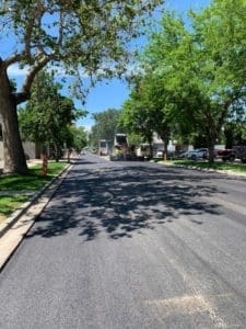 Downtown Boise Improvement with new curbing, gutter, sidewalks and asphalt