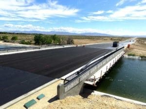 Paving HMA on Lake Hazel Road