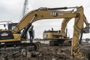 Angus processing plant excavation