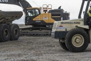 Angus processing plant excavation