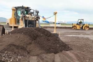 Duncan Aviation construction bulldozer