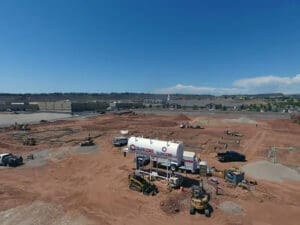 Greyhawk Apartments complex construction