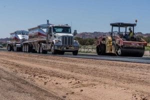 Delivering Utah's Best Asphalt Mix to I-15 job