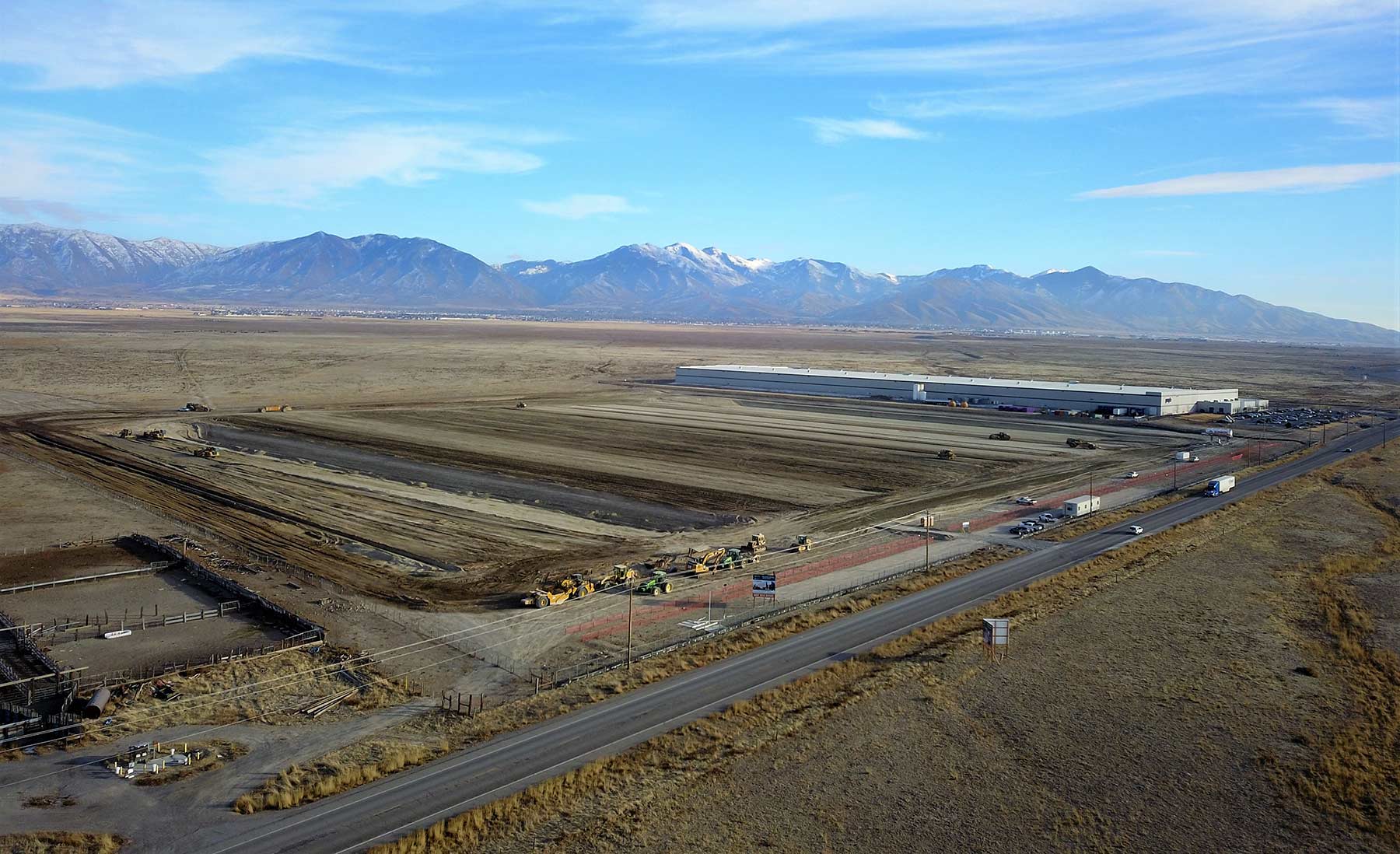 Lakeview Business Park Construction