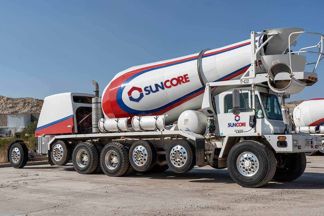 Sunroc Mixer Truck in Southern Utah