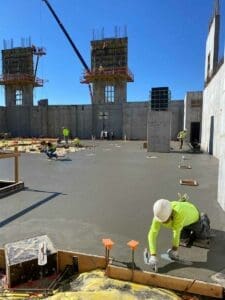Red Cliffs Temple Concrete Ready Mix Paving foundation