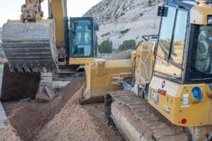 SR-18 Road widening excavation