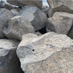 rip rap boulders